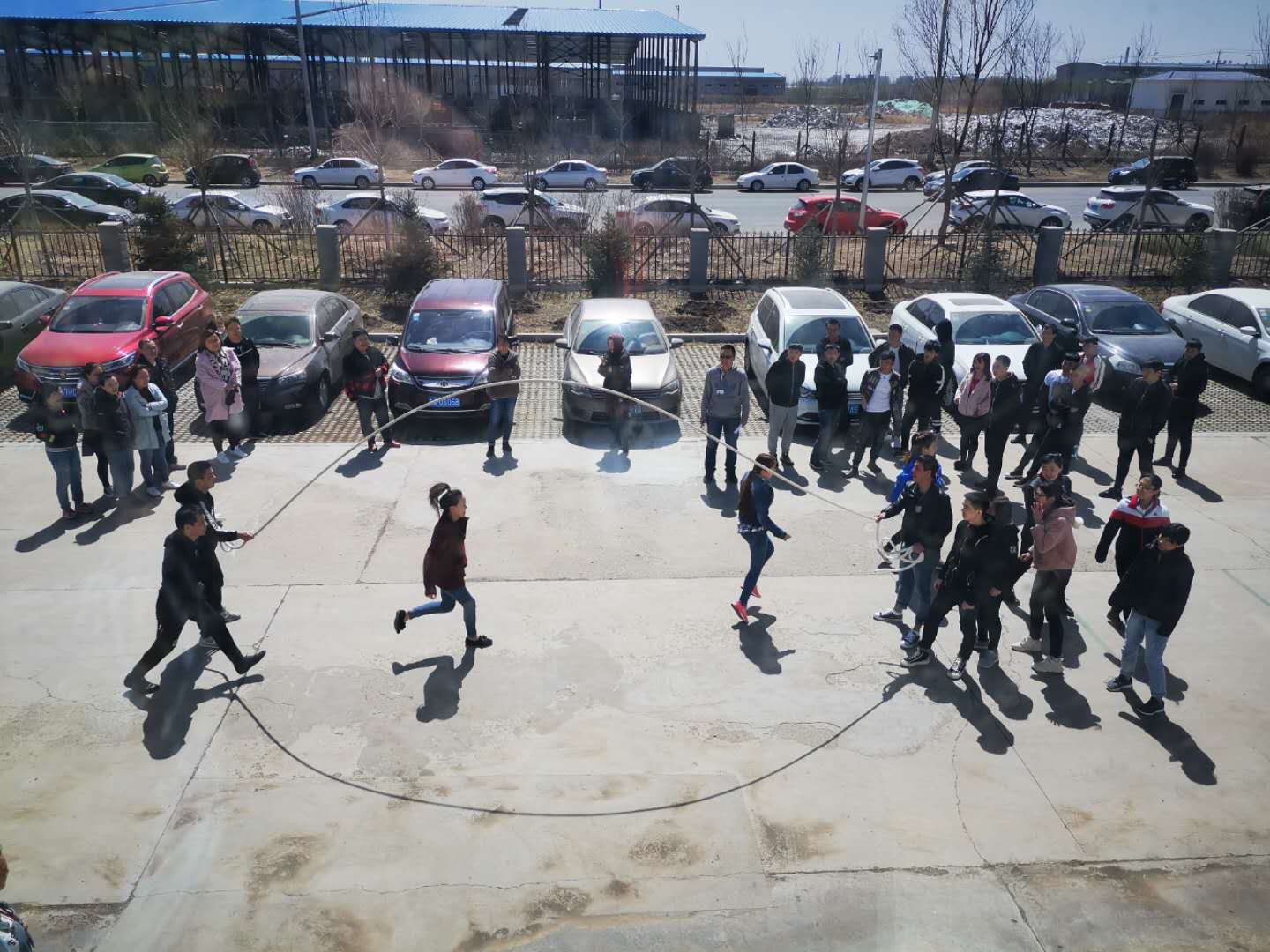 芳冠科技2019年4月&ldquo;跳繩比賽&rdquo;