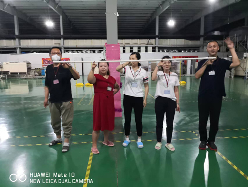 2022年6月拓展游戲&ldquo;同心桿&rdquo;